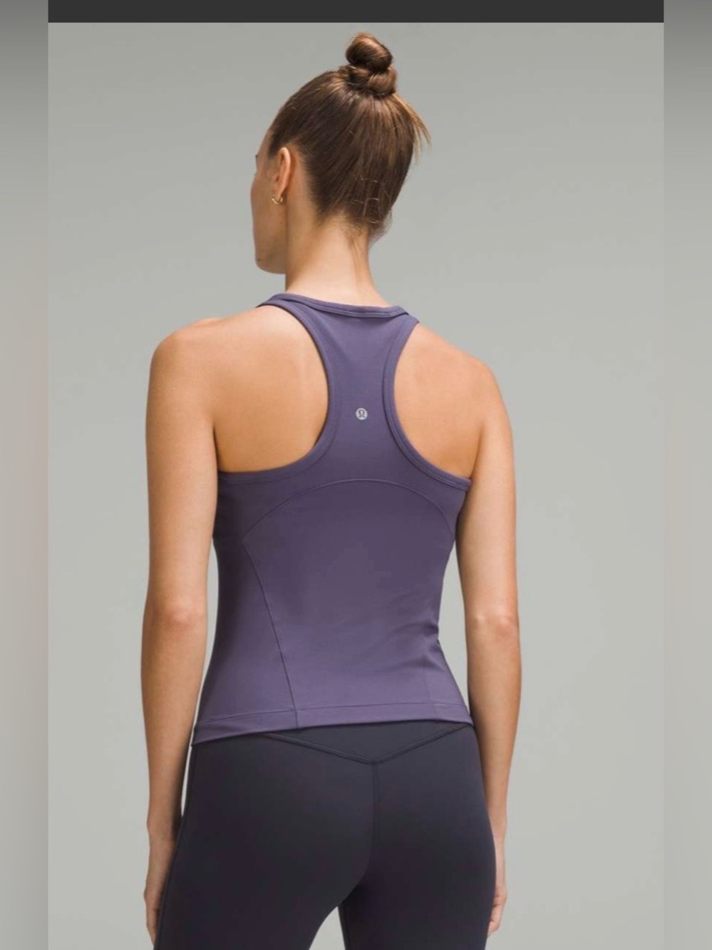 Lululemon Align Waist-Length Racerback Tank top in Nightfall , Size 10 - Picture 5 of 9